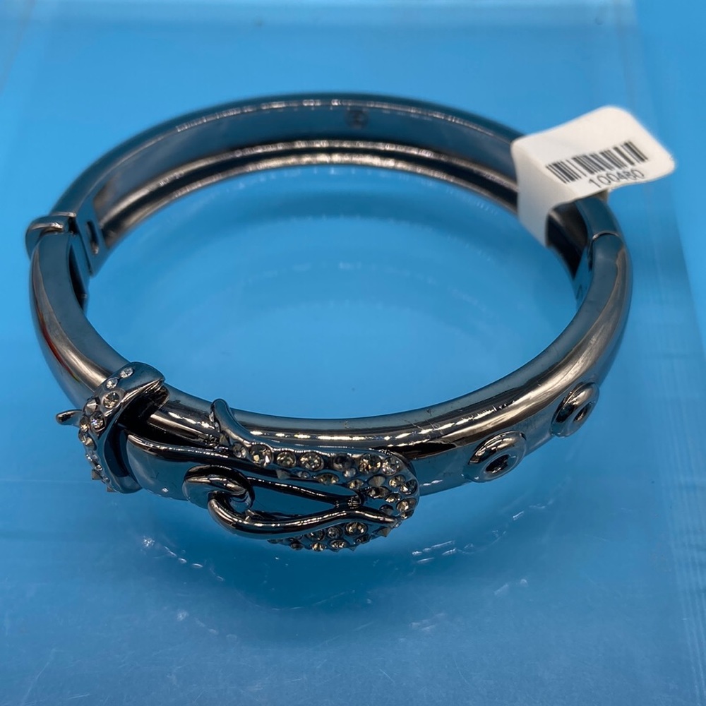 Encrusted Buckle Bracelet